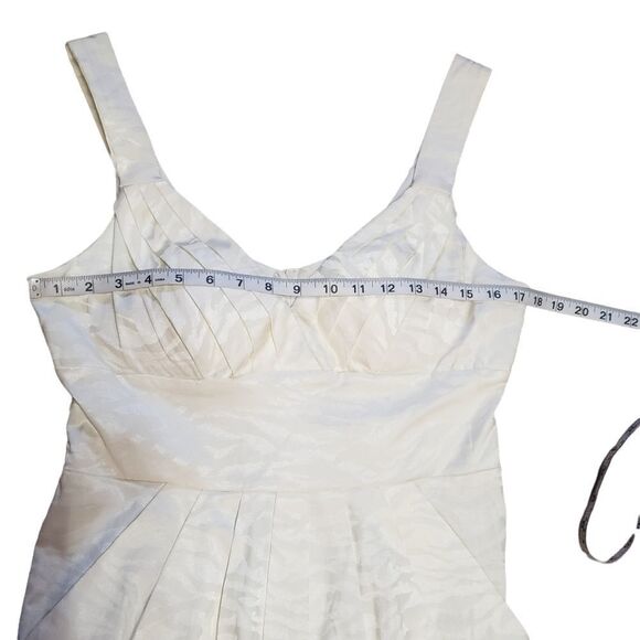 B. Darlin Jacquard Pleated Front Sleeveless Dress Size 13/14 - Picture 8 of 14